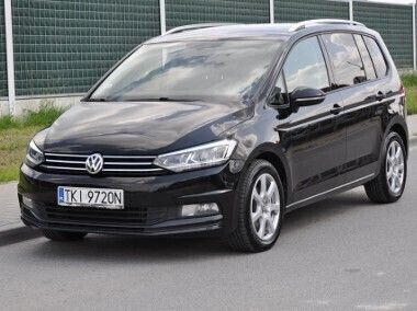 Czarny Używany 2016 VW Touran Comfortline Minivan | 54 900 zł (Uczciwa cena) - Obraz 1/4