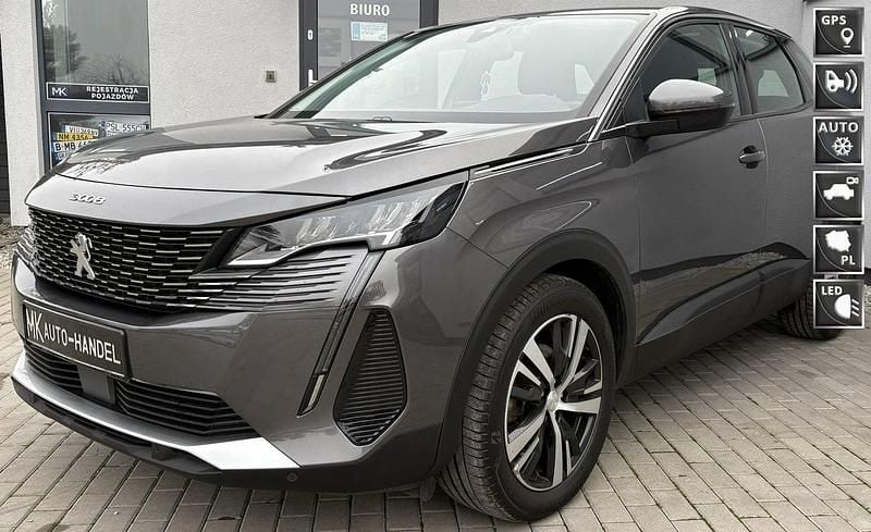 Szary Używany 2021 Peugeot 3008 SUV | 69 900 zł (Uczciwa cena) - Obraz 1/4