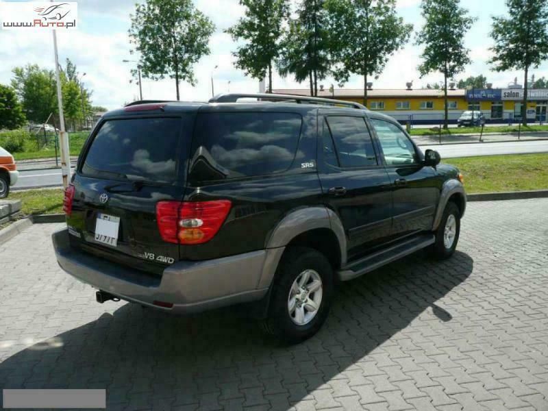 Używany Toyota Sequoia 245 KM (180 kW) 2001 Czarny SUV
