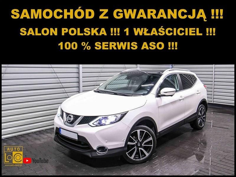 Biały (metalik) Używany 2017 Nissan Qashqai SUV | 53 333 zł (Dobra cena) - Obraz 1/4