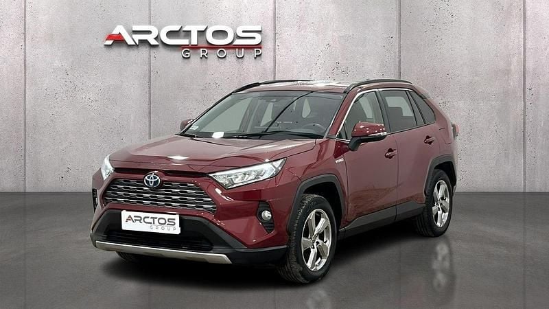 Bordowy Używany 2020 Toyota RAV4 Hybrid SUV | 129 900 zł (Uczciwa cena) - Obraz 1/4