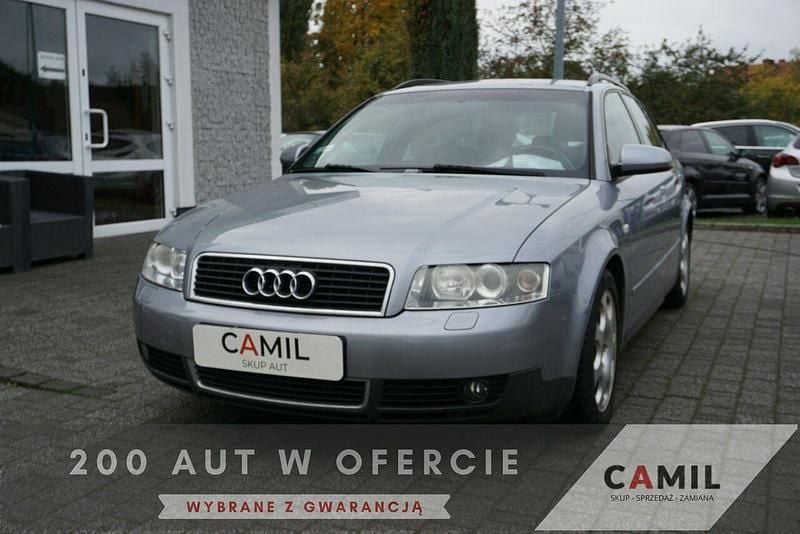 Srebrny Używany 2002 Audi A4 Kombi | 11 800 zł (Uczciwa cena) - Obraz 1/3