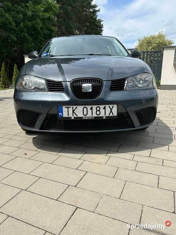 Grafitowy Używany 2007 Seat Ibiza Hatchback | 9600 zł (Uczciwa cena) - Obraz 1/4