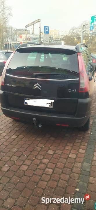 Czarny Używany 2009 Citroën Grand C4 Picasso Minivan | 13 200 zł (Uczciwa cena) - Obraz 1/4