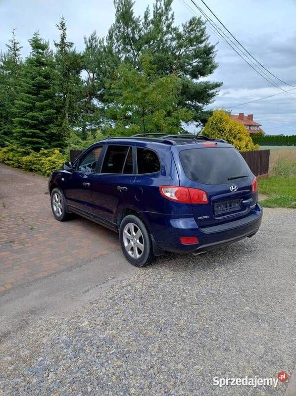 Granatowy Używany 2007 Hyundai Santa Fe SUV | 19 100 zł - Obraz 1/4