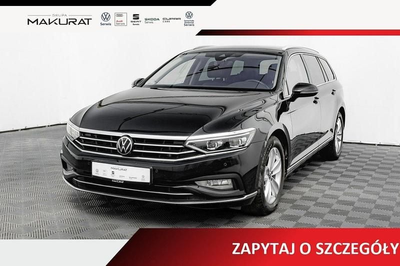 Czarny Używany 2022 VW Passat Elegance Kombi | 107 850 zł (Uczciwa cena) - Obraz 1/4