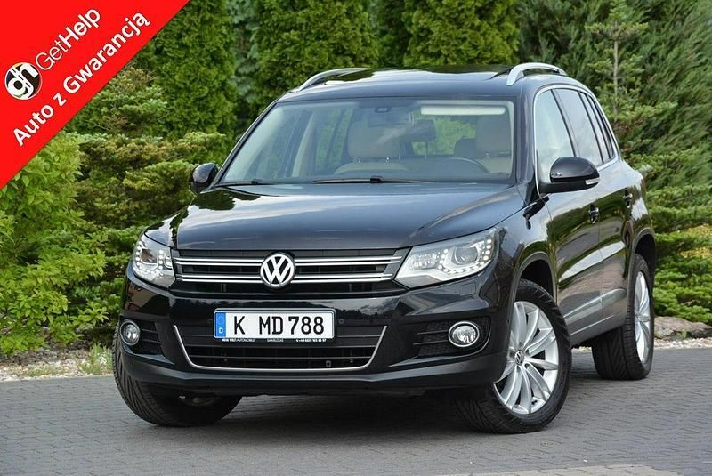 Czarny Używany 2013 VW Tiguan SUV | 46 900 zł (Dobra cena) - Obraz 1/4