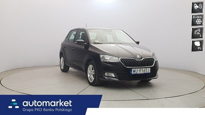Czarny Używany 2019 Skoda Fabia Hatchback | 43 850 zł (Uczciwa cena) - Obraz 1/4