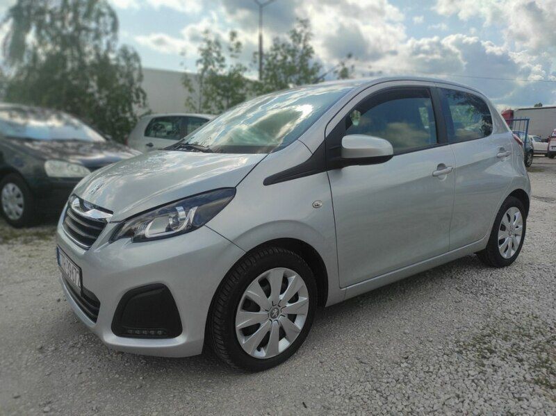 Srebrny Używany 2017 Peugeot 108 Hatchback | 23 500 zł (Uczciwa cena) - Obraz 1/4