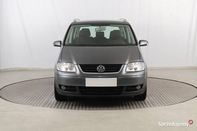 Szary Używany 2006 VW Touran Minivan | 10 999 zł (Uczciwa cena) - Obraz 1/4