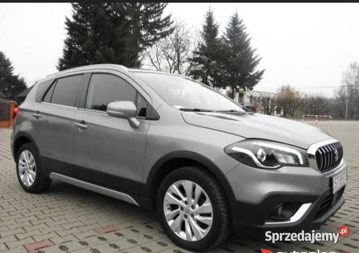 Szary Używany 2018 Suzuki SX4 S-Cross SUV | 61 500 zł (Uczciwa cena) - Obraz 1/4