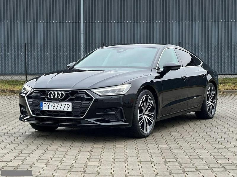 Czarny (metalik) Używany 2024 Audi A7 Hatchback | 219 900 zł (Drogi) - Obraz 1/4