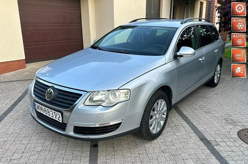 Srebrny Używany 2006 VW Passat Kombi | 9900 zł (Uczciwa cena) - Obraz 1/4