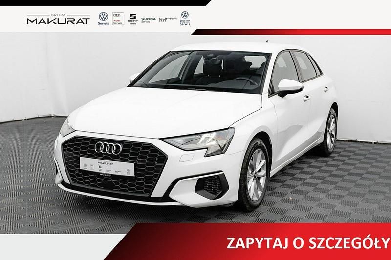 Biały Używany 2023 Audi A3 Sportback Comfort Hatchback | 89 840 zł - Obraz 1/4