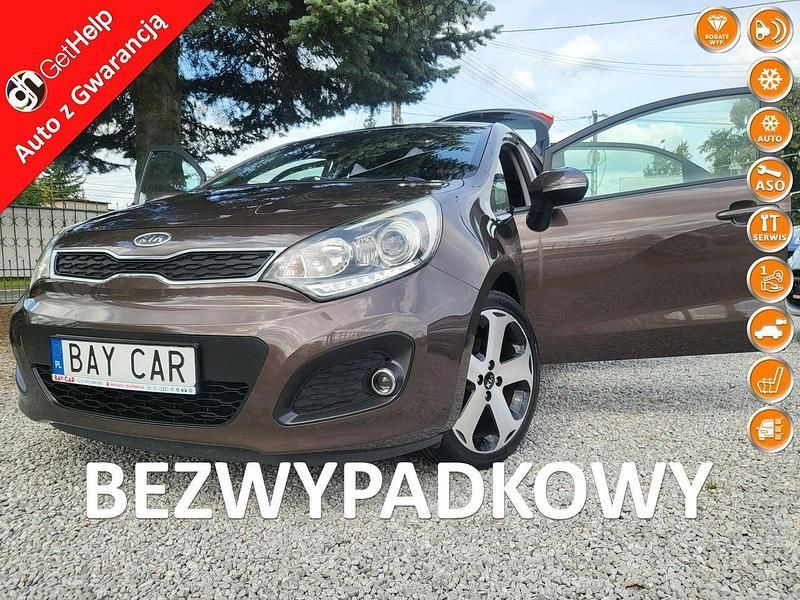 Brązowy Używany 2012 Kia Rio 2 Hatchback | 25 900 zł (Uczciwa cena) - Obraz 1/4