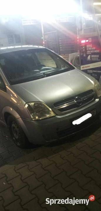 Srebrny Używany 2003 Opel Meriva Minivan | 4700 zł - Obraz 1/4
