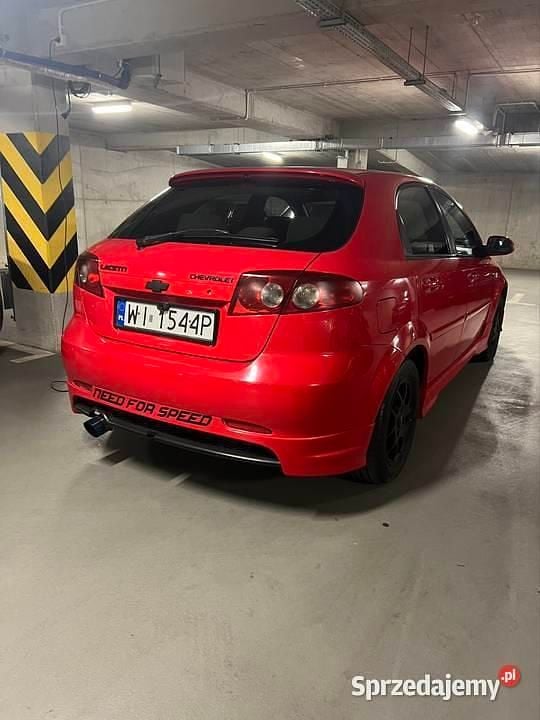 Używany Chevrolet Lacetti Sport 2008 Czerwony Hatchback