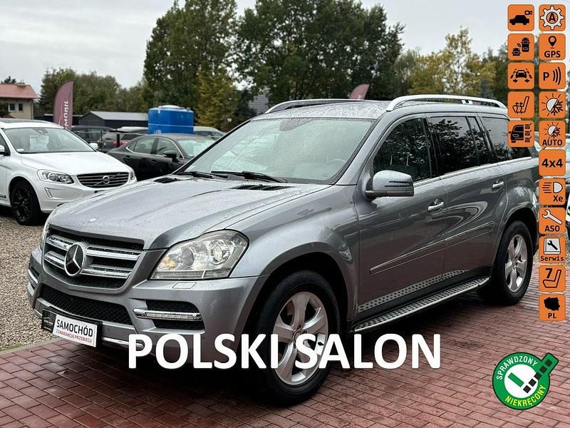 Szary (metalik) Używany 2011 Mercedes GL450 SUV | 72 800 zł - Obraz 1/4
