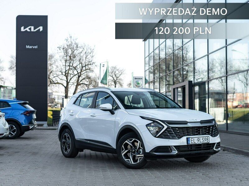 Biały (metalik) Używany 2024 Kia Sportage SUV | 120 200 zł (Super Cena) - Obraz 1/4