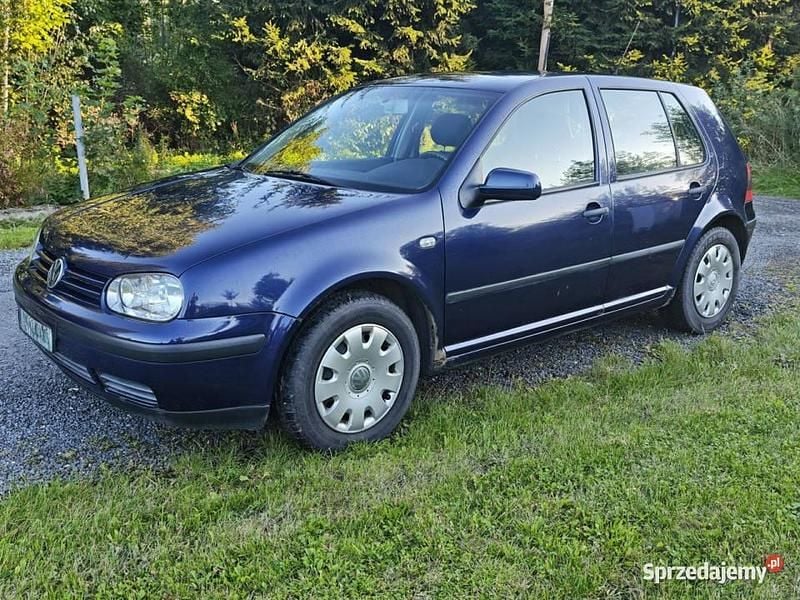 Niebieski Używany 2001 VW Golf IV Hatchback | 1200 zł (Super Cena) - Obraz 1/4
