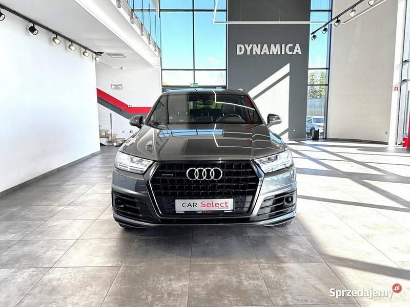 Grafitowy Używany 2018 Audi Q7 S-Line SUV | 179 600 zł (Dość drogi) - Obraz 1/3