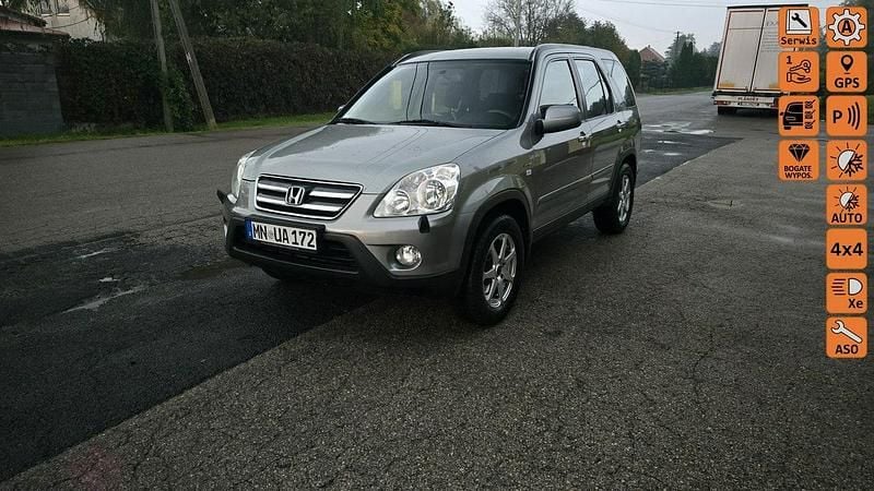 Szary Używany 2006 Honda CR-V SUV | 16 900 zł (Super Cena) - Obraz 1/4