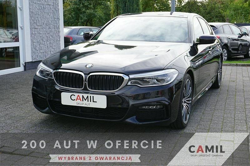Czarny Używany 2019 BMW 520 Sedan/Limuzyna | 145 000 zł - Obraz 1/3