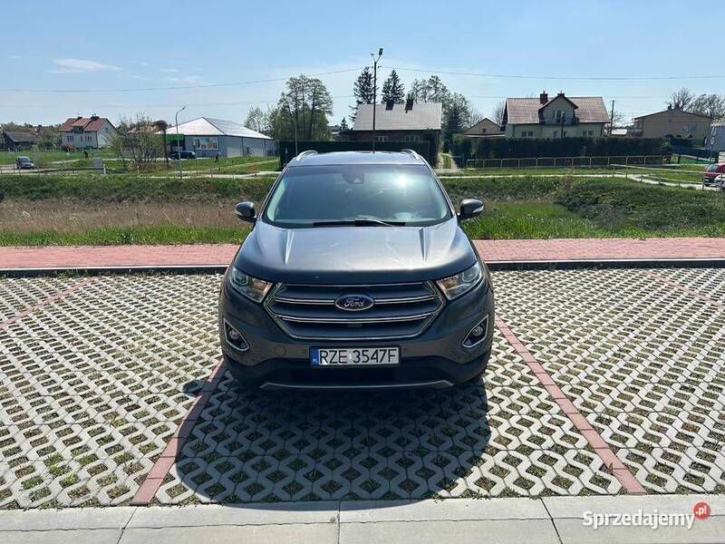 Szary Używany 2016 Ford Edge Titanium SUV | 62 900 zł (Super Cena) - Obraz 1/4