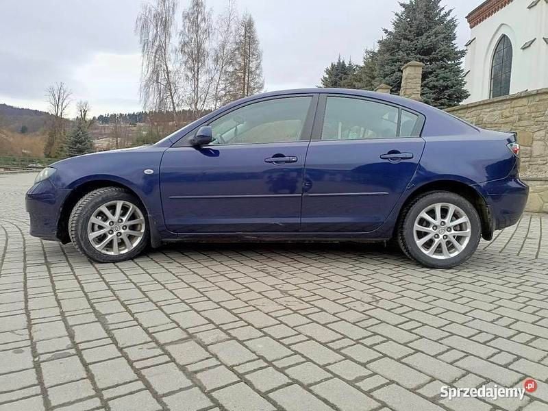 Używany Mazda 3 2008 Granatowy Sedan/Limuzyna