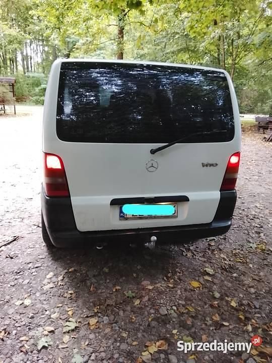Biały Używany 2001 Mercedes Vito Minivan | 21 000 zł - Obraz 1/4