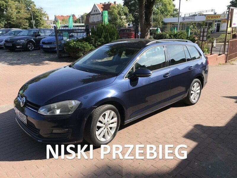 Niebieski Używany 2013 VW Golf VII Kombi | 34 900 zł (Uczciwa cena) - Obraz 1/4