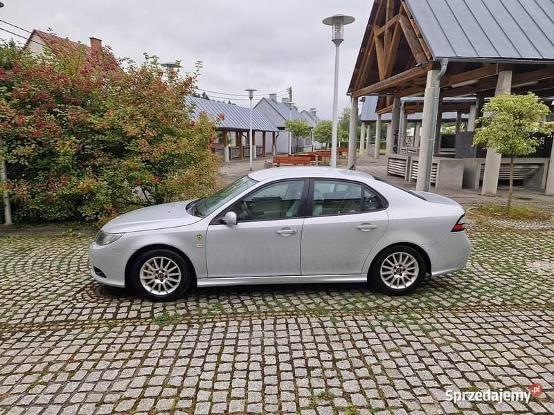 Srebrny Używany 2007 Saab 9-3 Sedan/Limuzyna | 8900 zł - Obraz 1/4