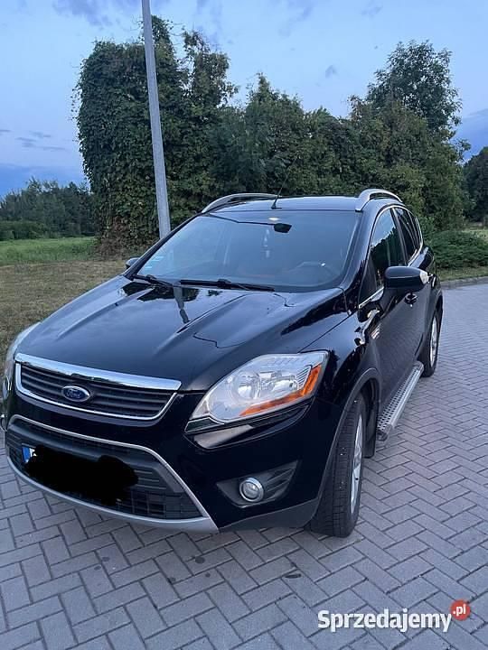 Czarny Używany 2008 Ford Kuga SUV | 25 500 zł (Uczciwa cena) - Obraz 1/2