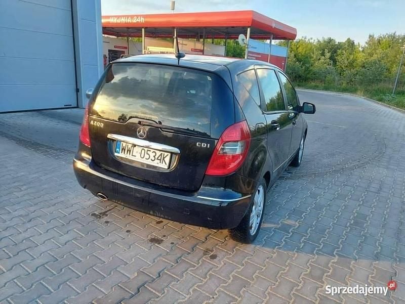 Czarny Używany 2009 Mercedes A200 Avantgarde Sedan/Limuzyna | 12 000 zł (Super Cena) - Obraz 1/4