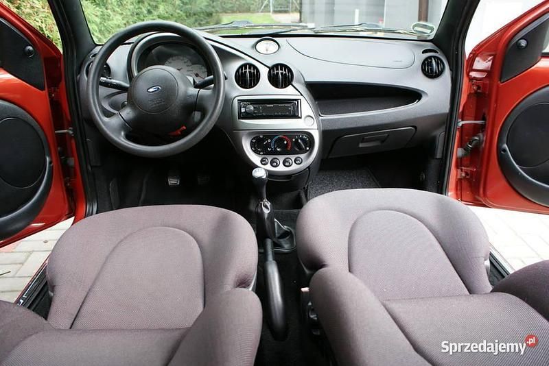 Wiśniowy Używany 2008 Ford Ka Hatchback | 5950 zł - Obraz 1/4