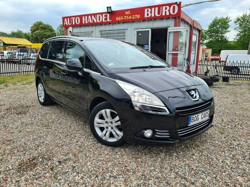 Czarny (metalik) Używany 2012 Peugeot 5008 Minivan | 32 900 zł (Uczciwa cena) - Obraz 1/4