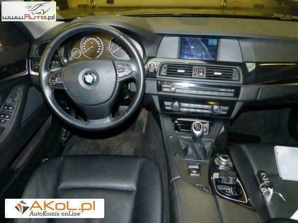 Używany BMW 501 163 KM (119 kW) 2010 Czarny Sedan/Limuzyna