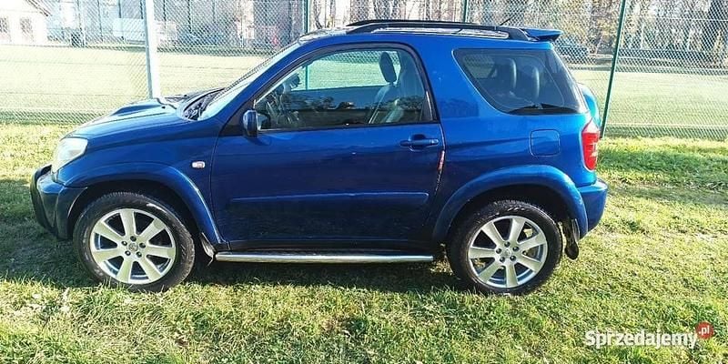 Niebieski Używany 2004 Toyota RAV4 SUV | 25 000 zł (Dość drogi) - Obraz 1/4