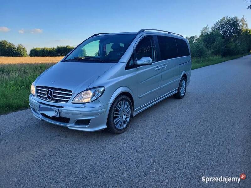 Srebrny Używany 2008 Mercedes Viano Exclusive Minivan | 74 000 zł - Obraz 1/4