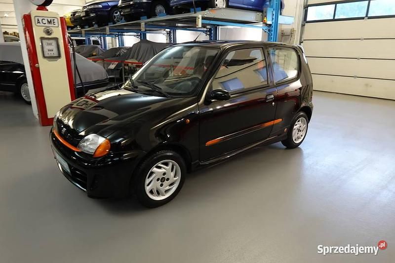 Czarny Używany 2000 Fiat Seicento Hatchback | 13 500 zł - Obraz 1/4