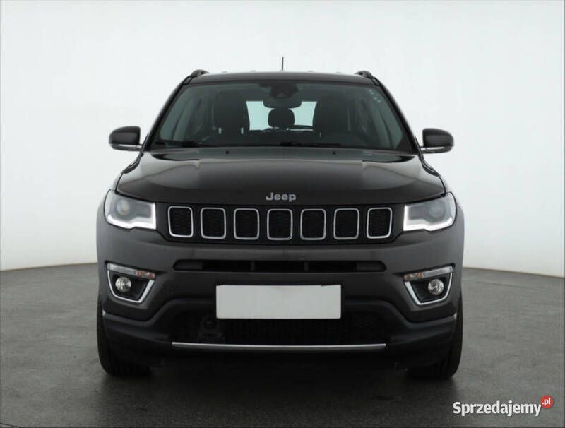 Szary Używany 2018 Jeep Compass SUV | 71 999 zł (Dobra cena) - Obraz 1/4