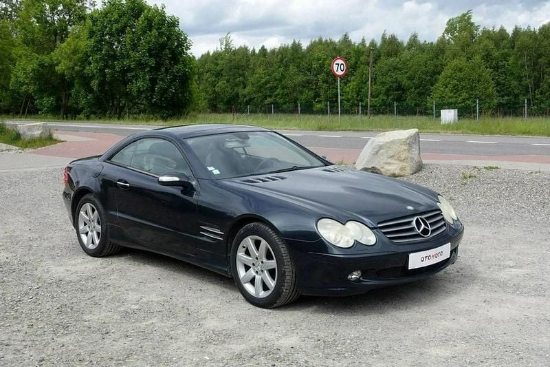 Inny (metalik) Używany 2004 Mercedes SL400 Kabriolet | 28 800 zł - Obraz 1/4