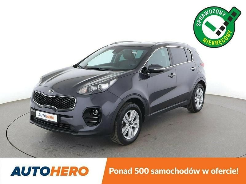 Szary Używany 2016 Kia Sportage 2 SUV | 53 800 zł (Dobra cena) - Obraz 1/3