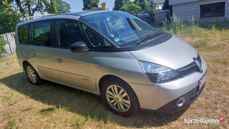 Szary Używany 2012 Renault Grand Espace Minivan | 29 900 zł - Obraz 1/4