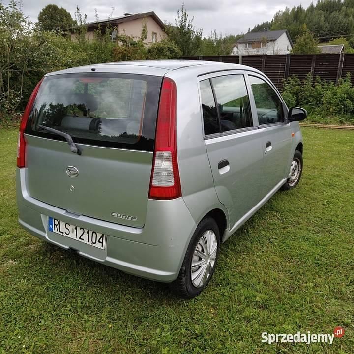 Używany Daihatsu Cuore 2004 Srebrny Hatchback