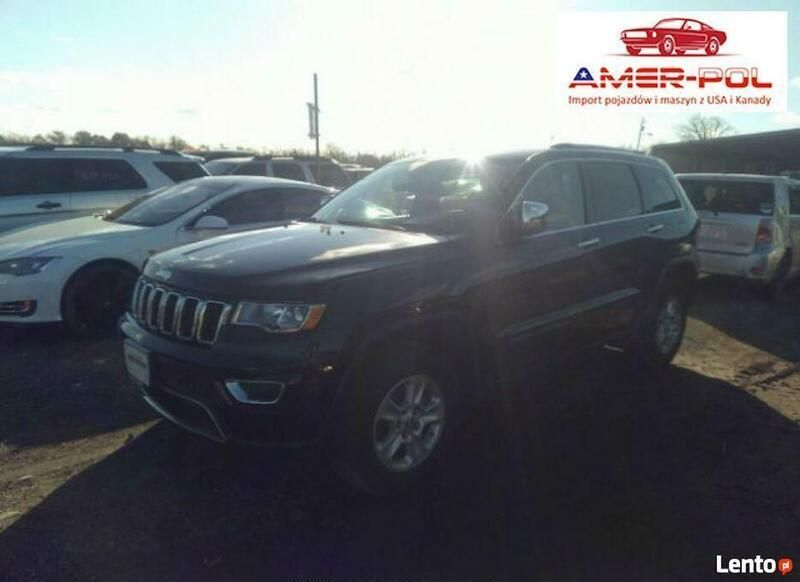 Czarny Używany 2019 Jeep Grand Cherokee Limited SUV | 110 000 zł - Obraz 1/4