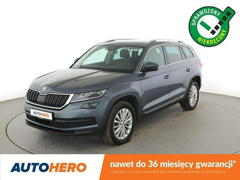 Szary Używany 2018 Skoda Kodiaq SUV | 72 600 zł (Super Cena) - Obraz 1/3