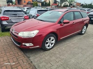 Bordowy Używany 2009 Citroën C5 Kombi | 7000 zł (Super Cena) - Obraz 1/4