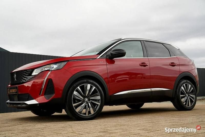 Używany Peugeot 3008 GT 130 KM (95 kW) 2022 Bordowy SUV