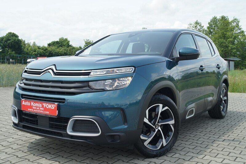 Zielony Używany 2019 Citroën C5 Aircross SUV | 81 900 zł (Uczciwa cena) - Obraz 1/4